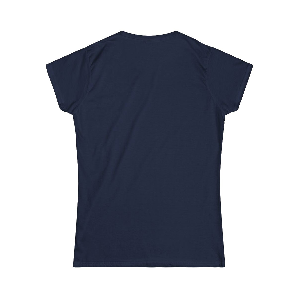 Navy hibiscus baby tee